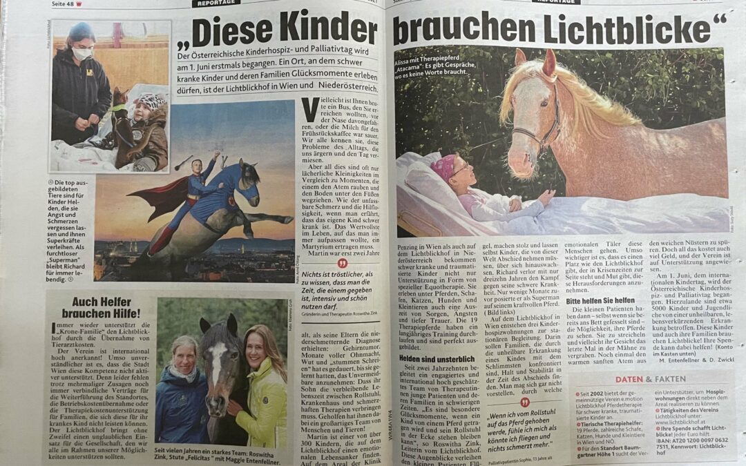 Kinderhospiz-Tag – Krone Artikel